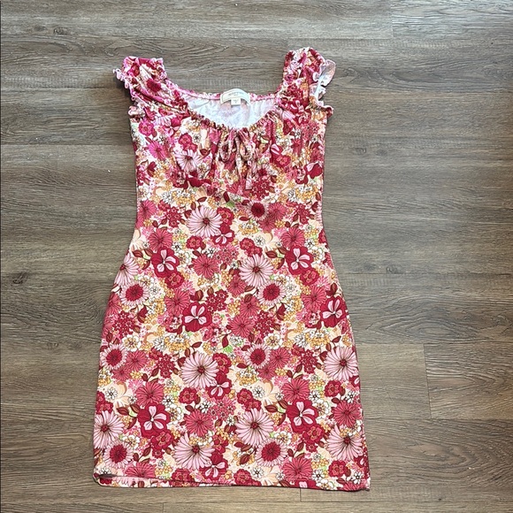 no comment Dresses & Skirts - pink flower dress